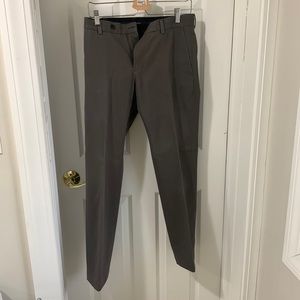 Brooks Brothers Milano Fit Chinos (Grey)
